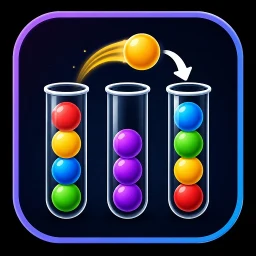 Icône de Ball Sort Puzzle